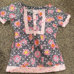 Koi scrub top